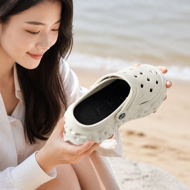 여름 물놀이 EVA 아쿠아슈즈 255mm 2웨이 샌들 슬리퍼