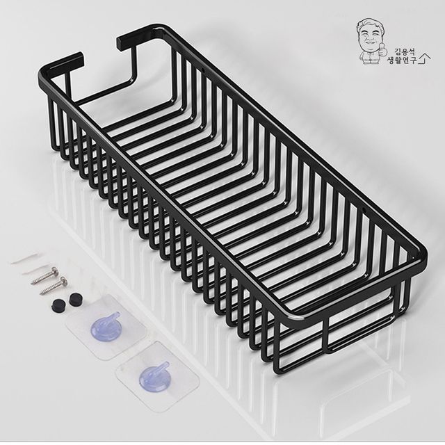 모던블랙 일자선반F 30/40cm