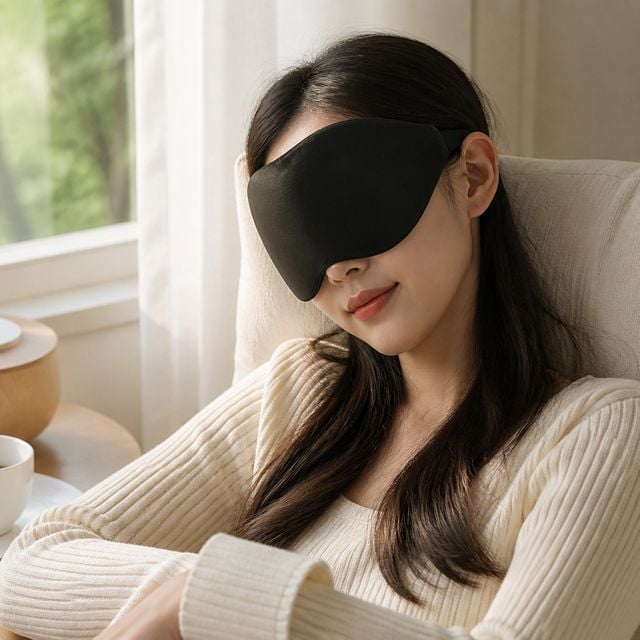3D 수면 안대 암막 수면용품 눈휴식 도구