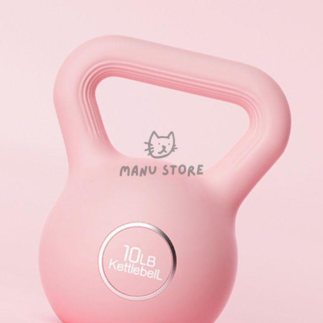 엉덩이운동기구 아령운동 피트니스 케틀벨 4.5kg 핑크