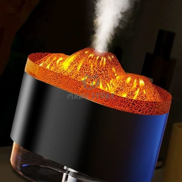 선물용무드가습기 조명가습기 USB 무드등 가습기 V1 300ml 블랙