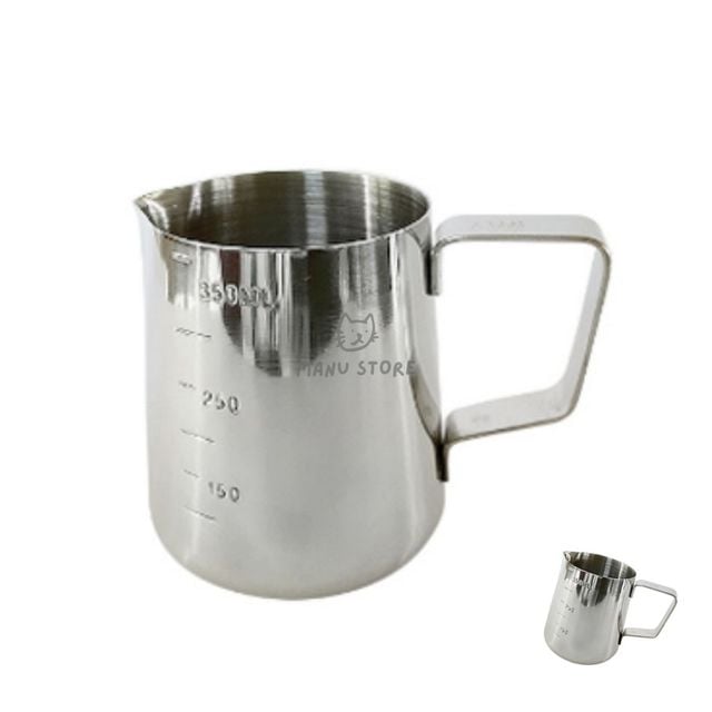 커피저그 밀크피처 우유 스팀피쳐 밀크저그 350ml