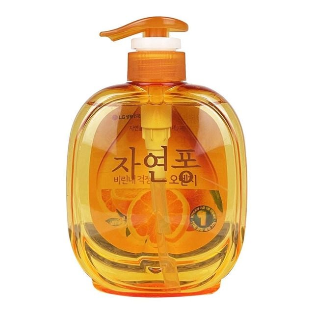 오렌지 향 주방세제, 비린내 제거 식기세척 500g - 이미지 1