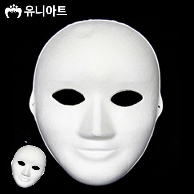 파티가면 얼굴가면 미소탈 종이탈 반가면 5개입