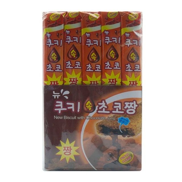 뉴 쿠키 속 초코짱 19g 낱개 초코과자 간식 어린이 선호도