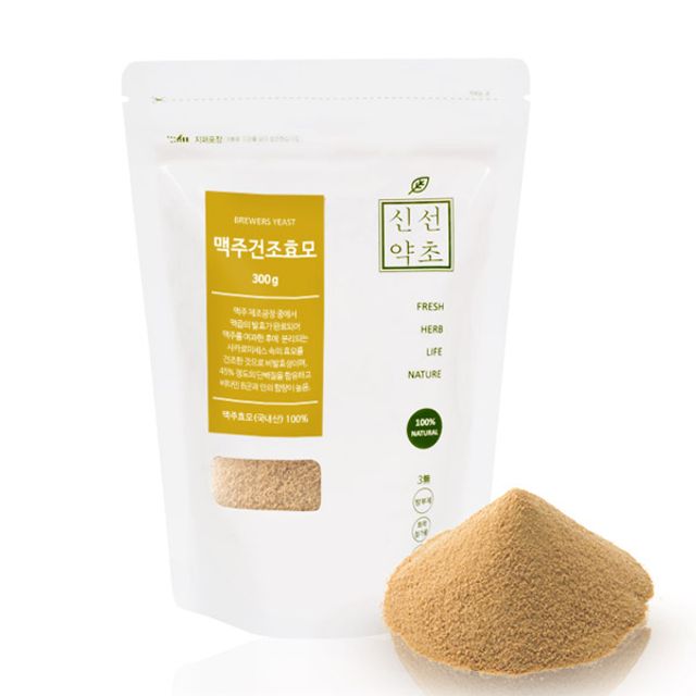 국산 맥주건조효모가루 300g