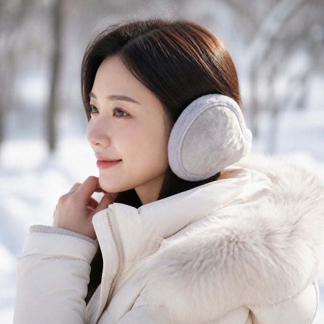겨울 방한 이어머프 보온 용품 방한대 - 이미지 1
