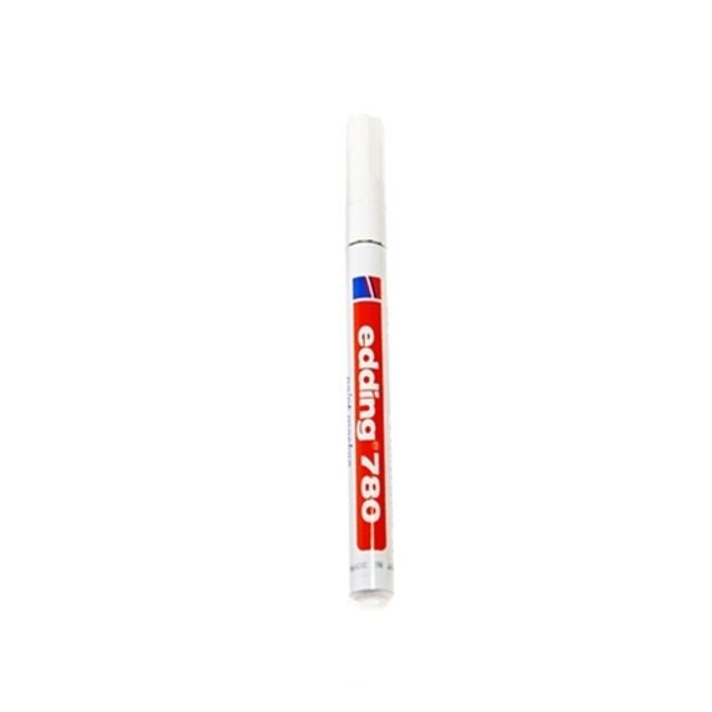 혜명몰 에딩펜 780 페인트마카 흰색 0.8mm - 갑 (10개입) 캘리그라피재료 보드마카 브러쉬마카 컬러마카 트 - 이미지 1