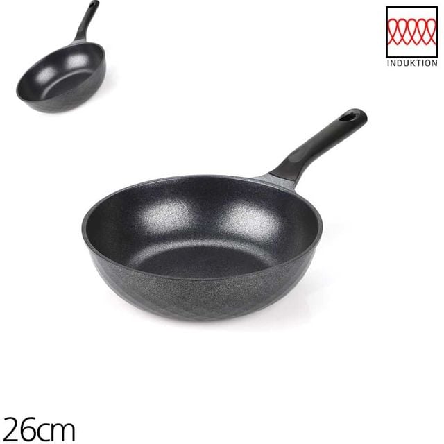 IH 인덕션 꼬뜨 실버 궁중팬 22cm 가정용웍 볶음밥후라이팬 볶음후라이팬 튀김팬