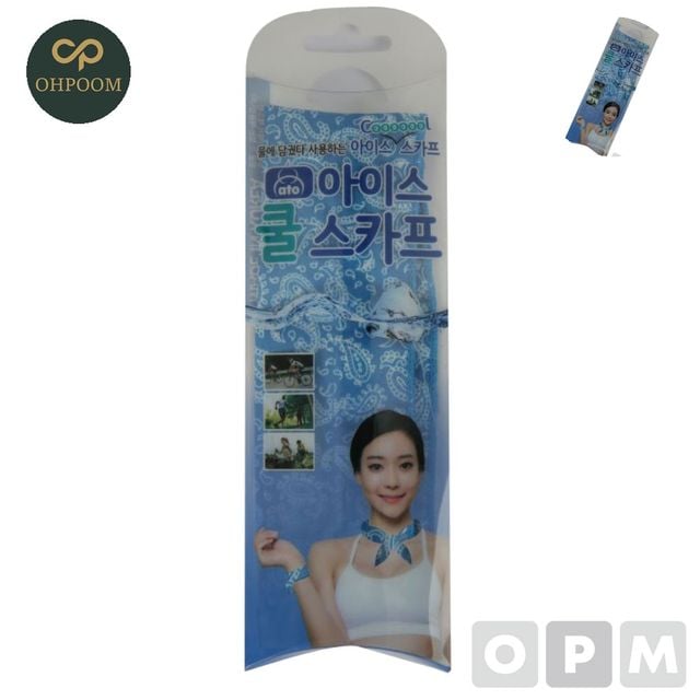 여성쿨스카프 목냉스카프 아이스쿨스카프 하늘 10EA