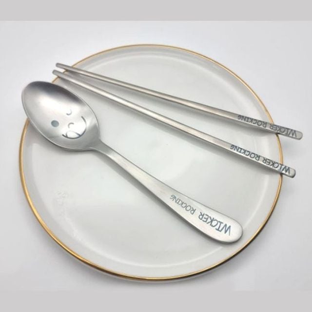 윙커 어린이 수저 세트 숟가락 젓가락 스푼 스텐