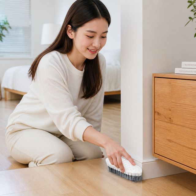 틈새 청소 솔 좁은 구석 유연한 먼지 제거 도구 - 이미지 1