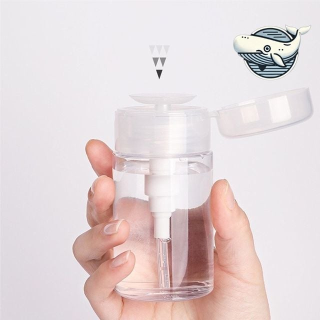 디스펜서형 스킨 리무버 용기 200ml 세안 - 이미지 1