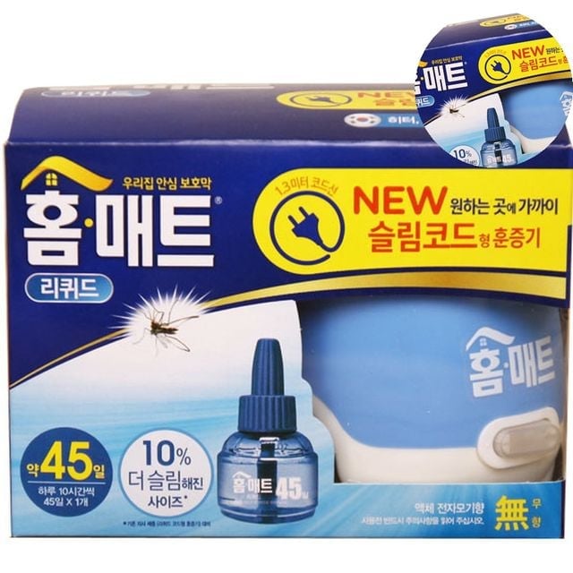 모기잡기 전자모기퇴치기 살충제 리퀴드 코드형