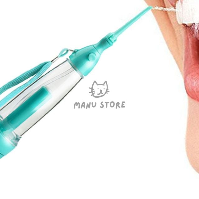 세척 구강청소기 펌핑식 구강세정기 80ml 그린