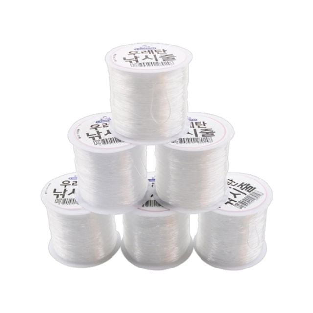 혜명몰 유니아트 우레탄 낚시줄 0.6mm 35M - 개 (1개입) 공예활동 만들기키트 방과후활동 생일선물 낚시줄4