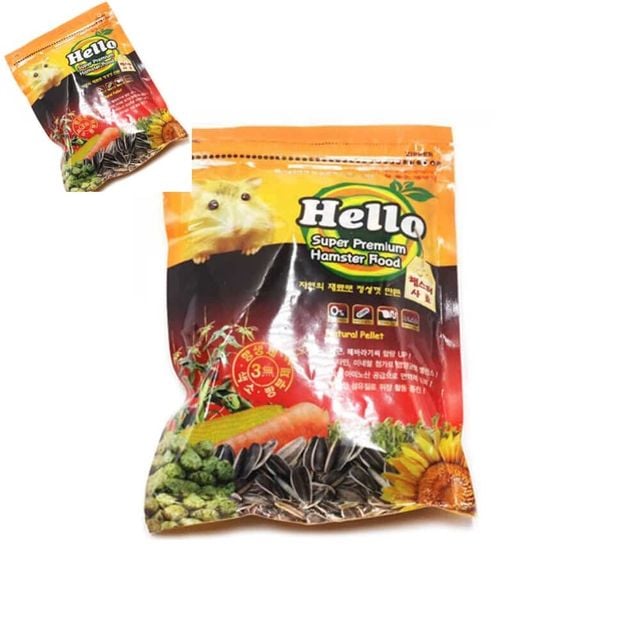 햄스터사료 350g 햄스터먹이 햄스터급식 햄스터펠렛 햄스터밥