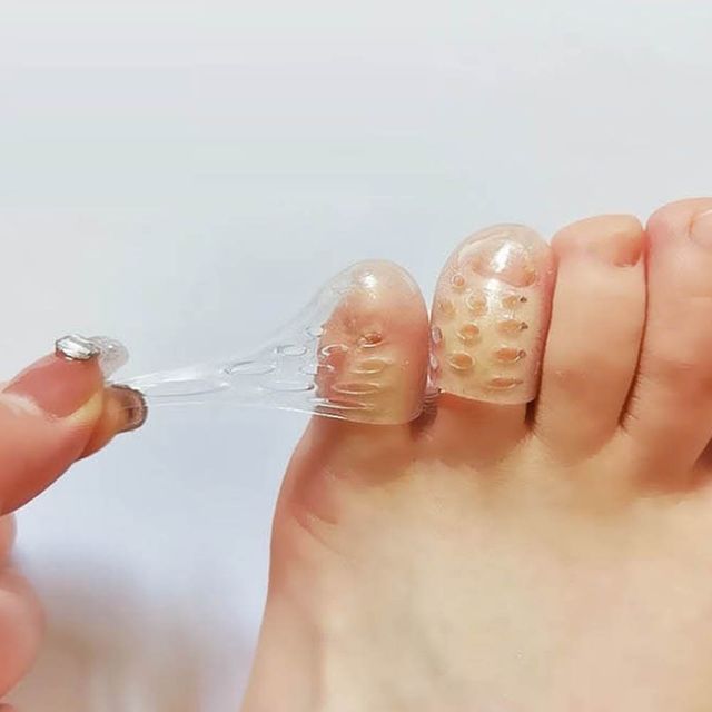 발가락 실리콘 보호대 골무 발관리 용품 아대 지지대