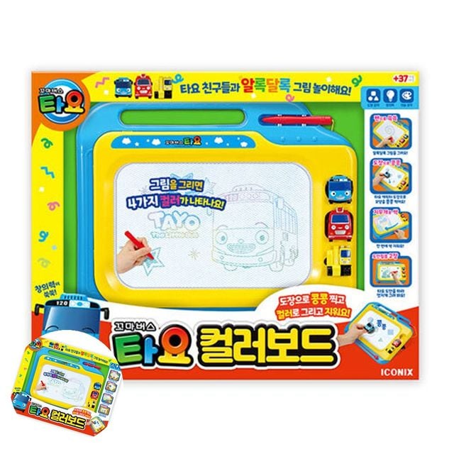 유아태블릿 아기태블릿 타요 컬러보드
