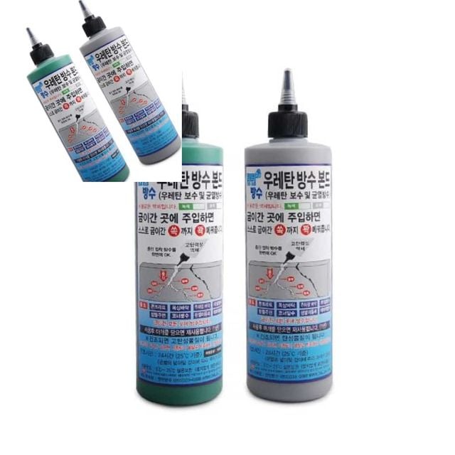 우레탄방수 500ml 크랙보수 바닥크랙보수 균열보수제 콘크리트크랙보수