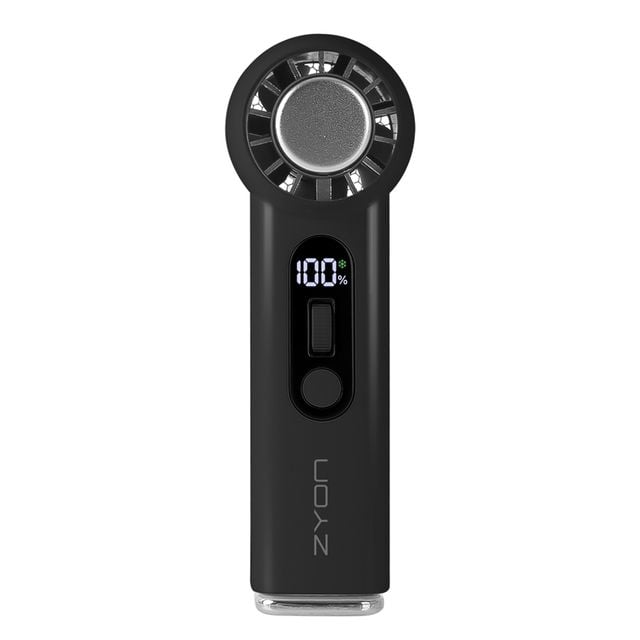 자이온 핸디선풍기 초고속 핸디형 냉각 선풍기 ZDF-QCF100STEP 그레이 휴대용 미니 - 이미지 1