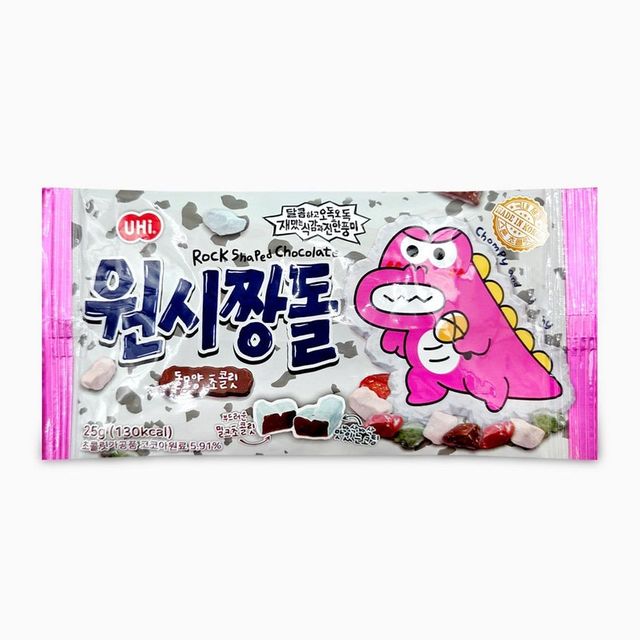 유하이 원시짱돌 25g 돌모양 초콜릿