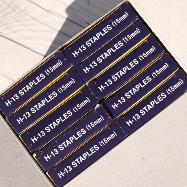 15mm 제본 침 10갑 박스 제본용 심 H13호
