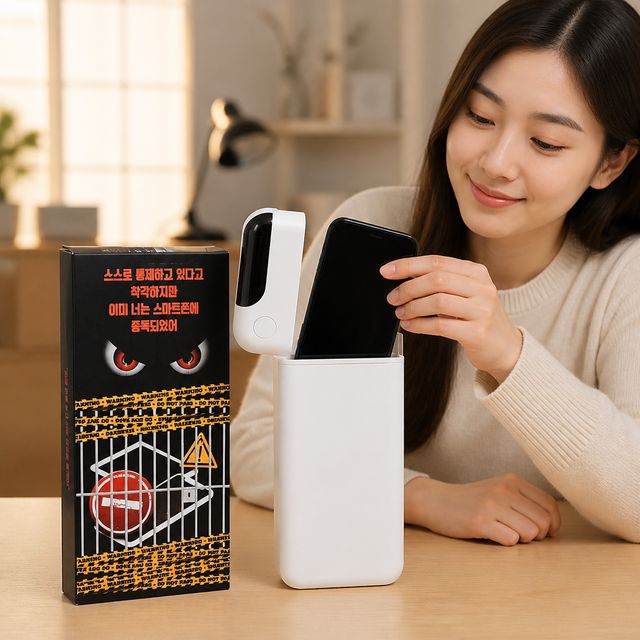 휴대폰 보관함 디지털 디톡스 감옥 스마트폰 통제 상자