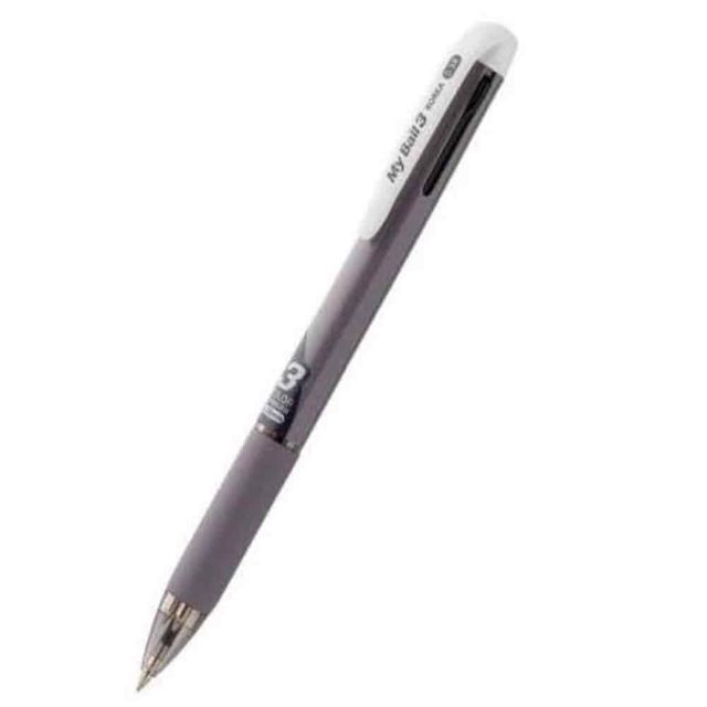 3색볼펜 0.38mm 퍼플 삼색볼펜 0.38볼펜 홍보용볼펜 회사볼펜