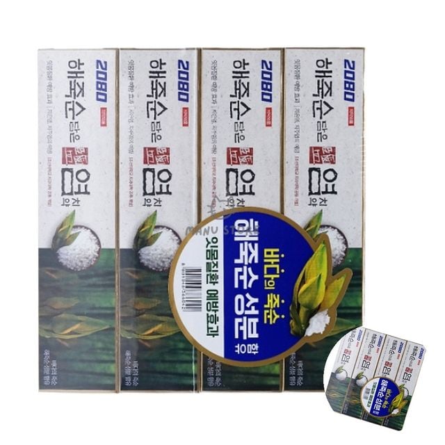 구취치약 치아미백치약 치약 120g 4개입