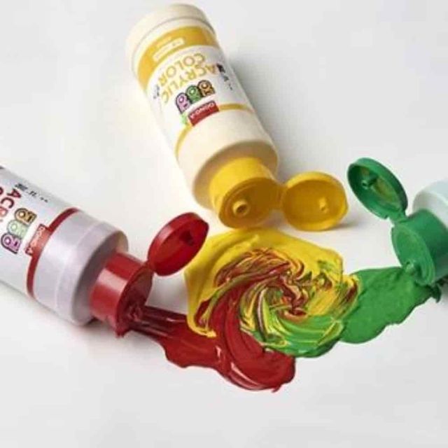 아크릴물감 200ml 블루 DIY물감 미술물감 캔버스물감 디자인물감