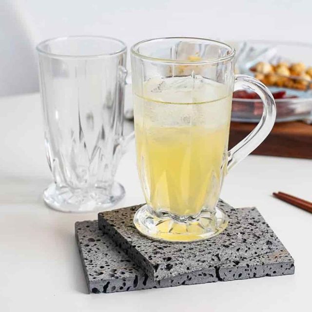 유리컵 310ml 음료컵 카페컵 우유컵 음료수컵