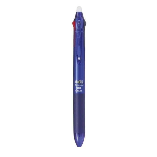 혜명몰 파이롯트 프릭션 3색볼펜 LKFBS-60EF L 0.5mm 슬림블루 - 개 (1개입) 사무용볼펜 자격증준비물 파이 - 이미지 1