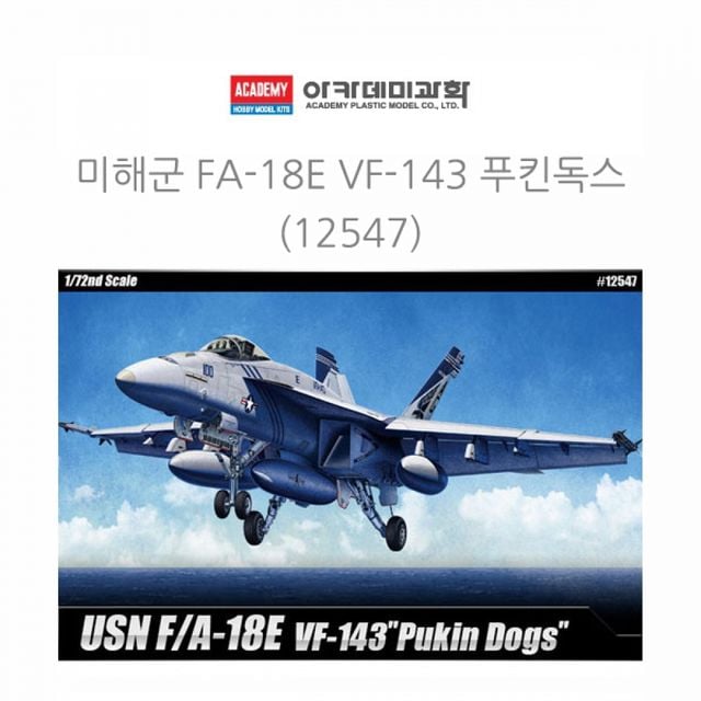 1대72 미해군 FA-18E 푸킨독스