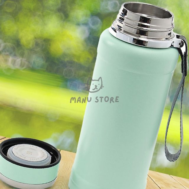 휴대용보온병 스탠텀블러 보냉 보온병 800ml 민트