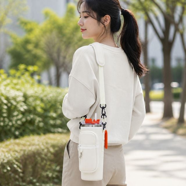 보냉백 보온보냉 가방 크로스 텀블러 홀더 어깨끈 숄더 물병 커버
