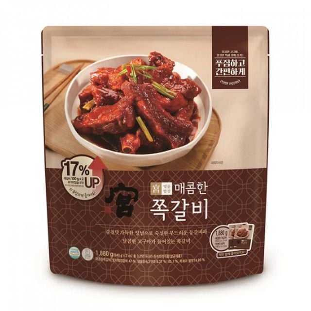 궁 매콤한 쪽갈비 냉동