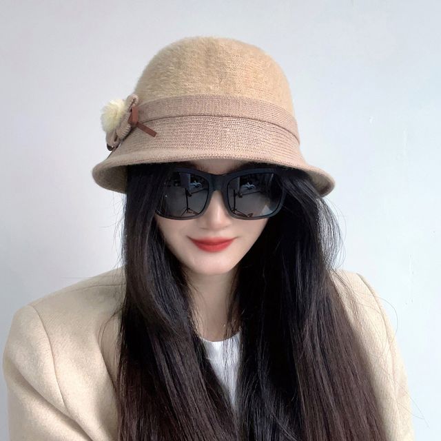 버킷 햇 모자 캠핑 가을 벙거지 여자 - 이미지 6