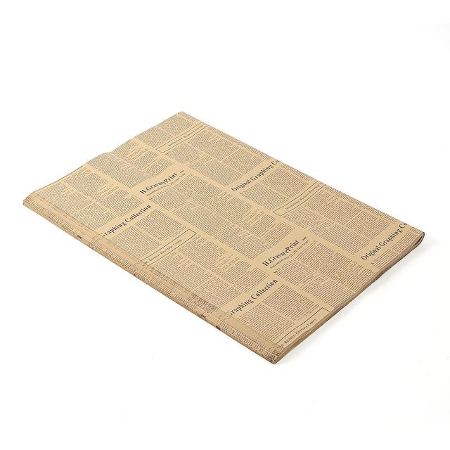 레터링 크라프트 포장지 45장 퍼플 70x50cm 선물 꽃 영어 - 이미지 2