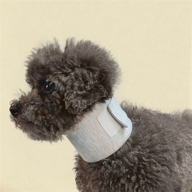 강아지 넥 카라 강아지 목 보호대 소프트 핥음 고양이 쿠션 순면 관리 수술 용품 피부