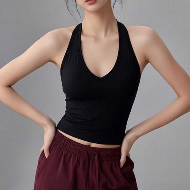 홀터넥 브라캡 V나시 NM-0295 - 이미지 1