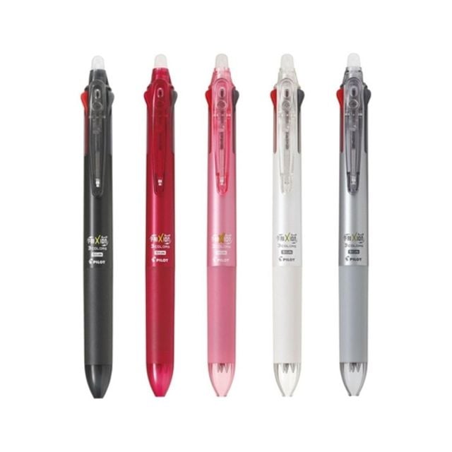 혜명몰 파이롯트 프릭션 3색볼펜 LKFBS-60EF SP 0.5mm 소프트핑크 - 갑 (10개입) 멀티펜 지워지는펜 필기감 - 이미지 2