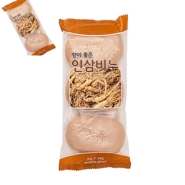 인삼비누3p 미용비누 손비누 클렌징비누 욕실비누