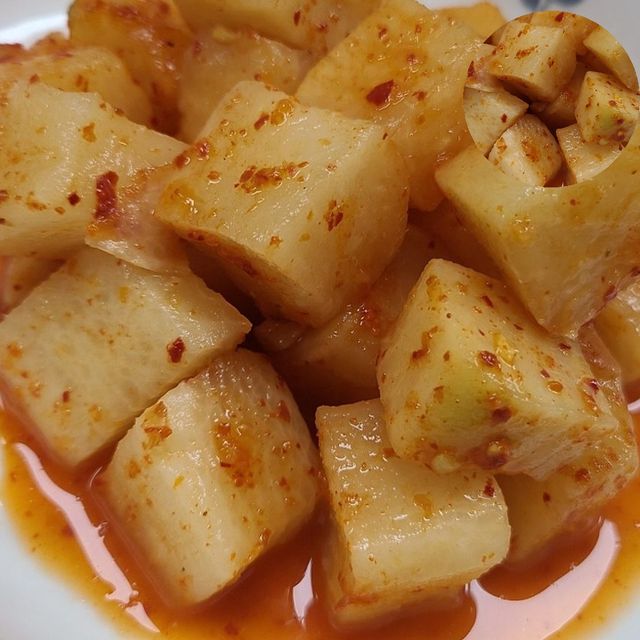 깍두기김치 맛있는깍두기 깍두기 1kg