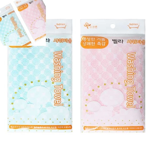 벨라 샤워타올 샤워타월 때타올 때수건 샤워볼