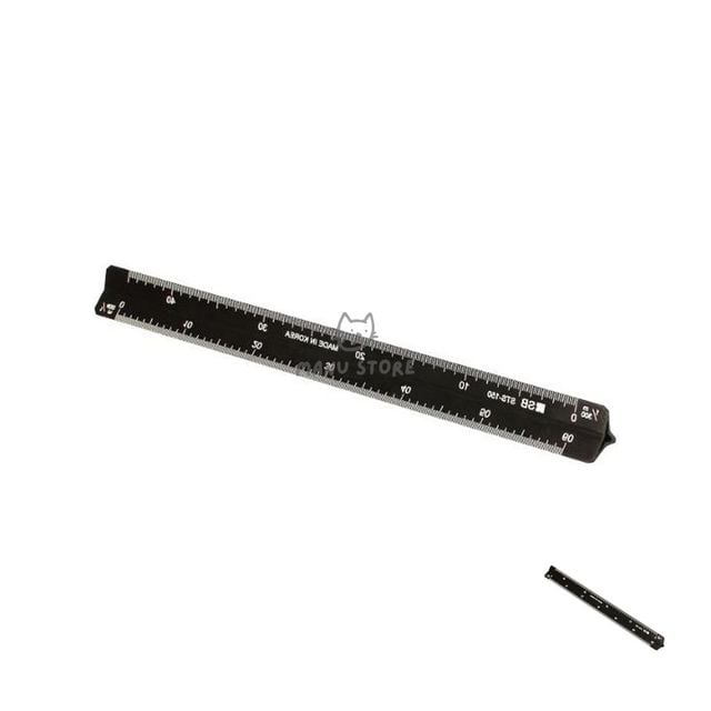 측정자 공업용도면삼각자 삼각스케일자 150mm