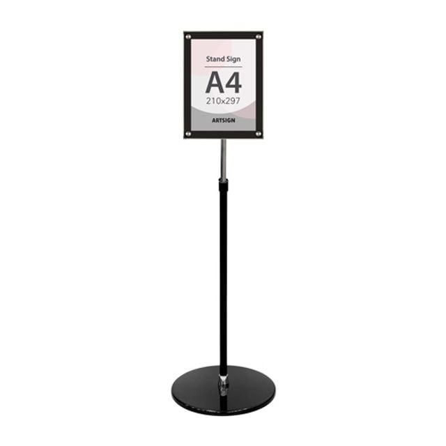 아트사인 스탠드꽂이A4(자석/원폴) 4741