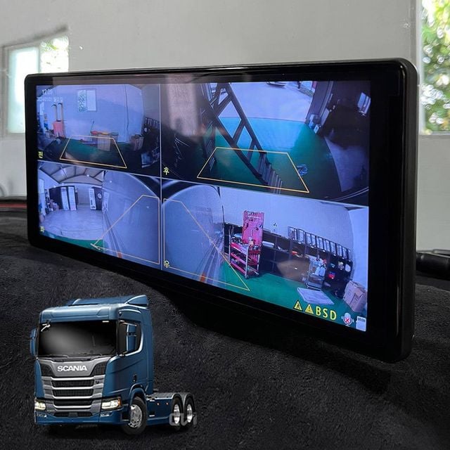 TBZ 스카니아 R540트랙터 호환블랙박스 4채널 트럭커