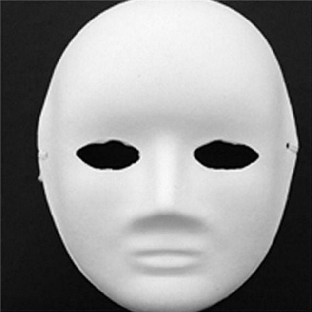 어린이 종이 가면 무지 가면 꾸미기 만들기 종이탈 미술 재료 마스크 페이퍼 놀이 교육 반가