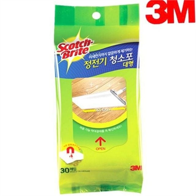 미세먼지 정전기 청소포 가정용 대형 청소포 건식 바닥 물걸레 간편